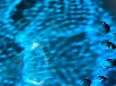 Luz azul